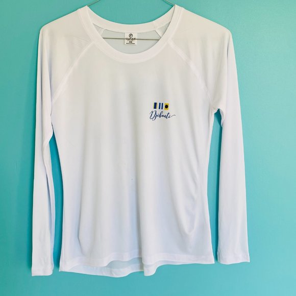 NEW without TAGS Vapor long sleeve rash guard with print of Djibouti - Picture 5 of 9